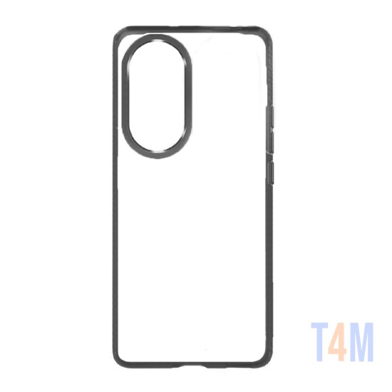 Funda de Silicona Transparente para Oppo A98 5g/F23 5g Negro